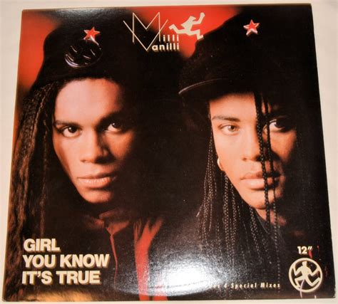 Milli Vanilli Girl You Know Its True Joes Albums