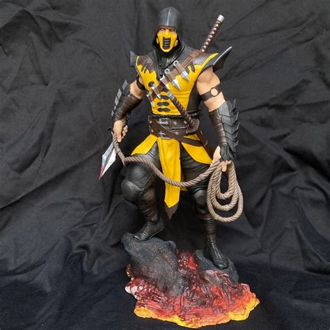 Action Fıgur Mortal Kombat Scorpion Figur - Etsy