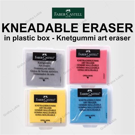 Jual Faber Castell Kneadable Eraser In Plastic Box Knetgummi Art