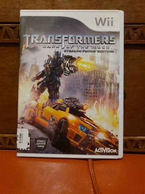 Transformers Dark Of The Moon Stealth Force Edition Nintendo Wii 2011