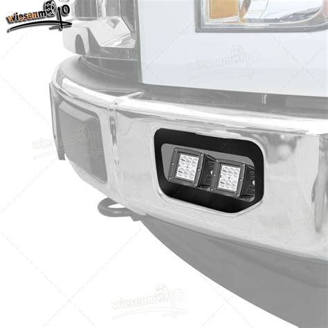 FIT 15 17 Ford F150 Pickup 24W LED Fog Light Pod Lower Bumper Plug Play