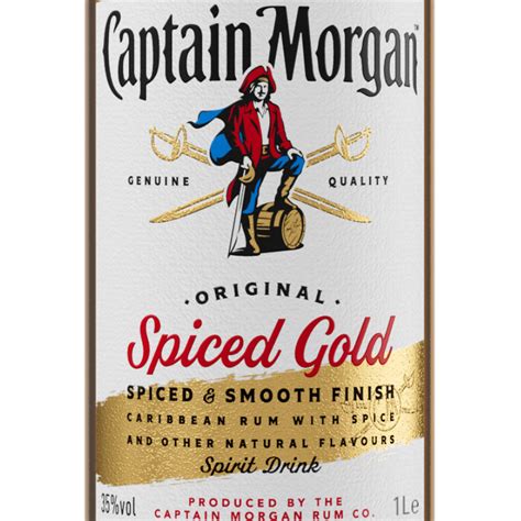 CAPTAIN MORGAN Original Spiced Gold 1L Rum Based Spirit Drink Prike