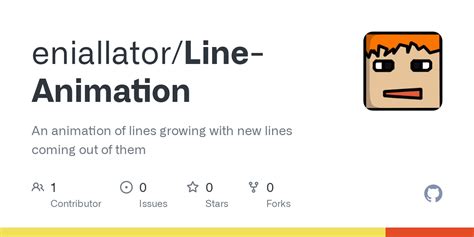 GitHub - eniallator/Line-Animation: An animation of lines growing with ...