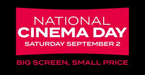 National Cinema Day | Celebrate the big screen experience on National ...