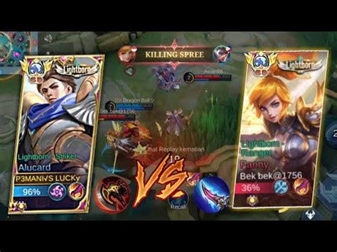 ALUCARD LIGHTBORN VS FANNY LIGHTBORN SIAPA FIGHTER TERKUAT MLBB YouTube