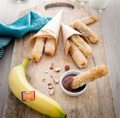 Beignets façon churros à la banane Banane de Guadeloupe Martinique