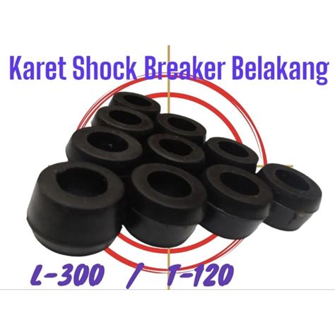 Jual 10 Pcs Karet Shock Breaker Belakang L300 T120 Shopee Indonesia