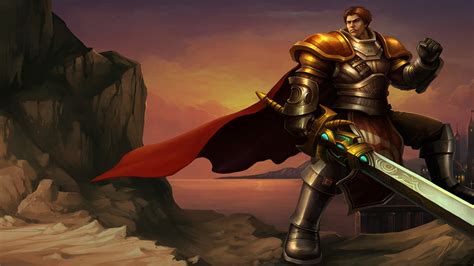 Steel Legion Garen Splash Art