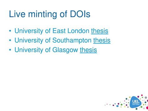 Unlocking Thesis Data Update Doi Pub Ppt Download