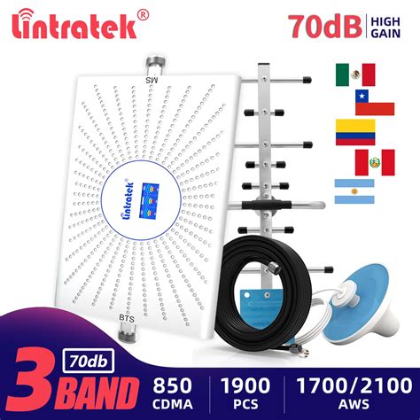 Lintratek Db Cellular Amplifier G G G Lte Cdma Umts Pcs Aws Signal