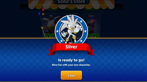 Unlocking Silver In Sonic Dash All Characters Unlocked Sonic Dash