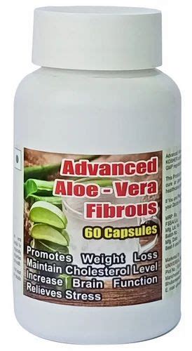 Advanced Aloe Vera Fibrous Capsule 60 Capsules At Rs 577 Bottle