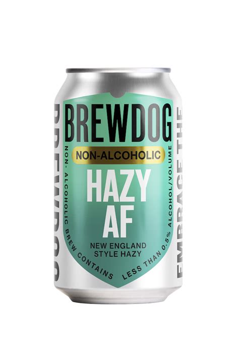 Brewdog Non-Alcoholic Brew Hazy AF | 6-pack – Loren's Alcohol-Free ...