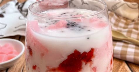 Resep Strawberry Cheese Milk Oleh Dpmentari Cookpad