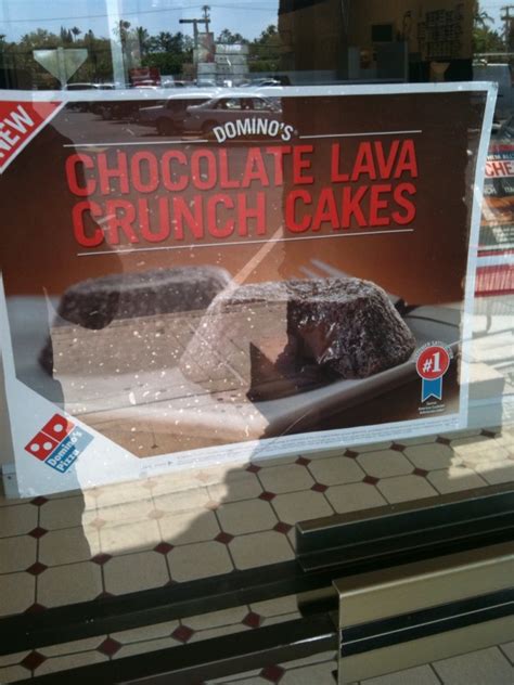 Chocolate Lava Cake at Domino's Pizza | Maui Restaurants Blog