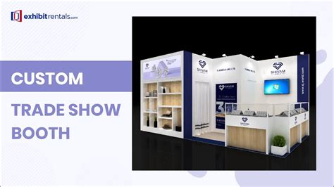 Custom Trade Show Booth Exhibitrentals Youtube