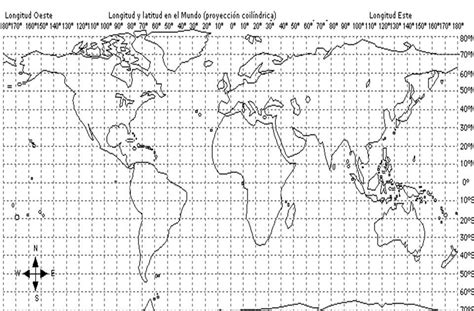 Mapa De Coordenadas Mapa