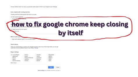 Fix Google Chrome Closing And Opening By Itself Google Chrome Keep