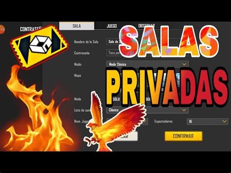 Como Crear Salas Privadas En Free Fire Crear Salas Privadas