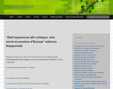 Sito Appuntieconomia It ENG Digital Divulgazione Digitale Digital