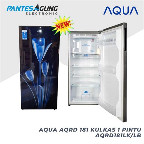 Jual AQUA AQRD 181 KULKAS 1 PINTU AQRD181LK LB Shopee Indonesia