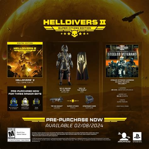 Pre Purchase Helldivers™ 2 On Steam