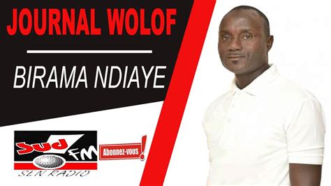 Sud Fm Direct Journal Wolof Heures Du Decembre Youtube