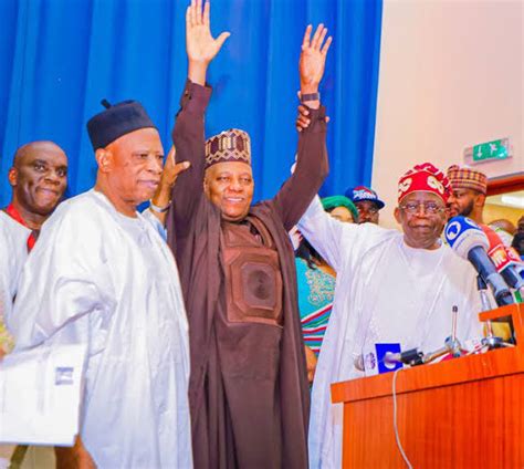 Apc Officially Unveils Shettima As Tinubus Running Mate Independent