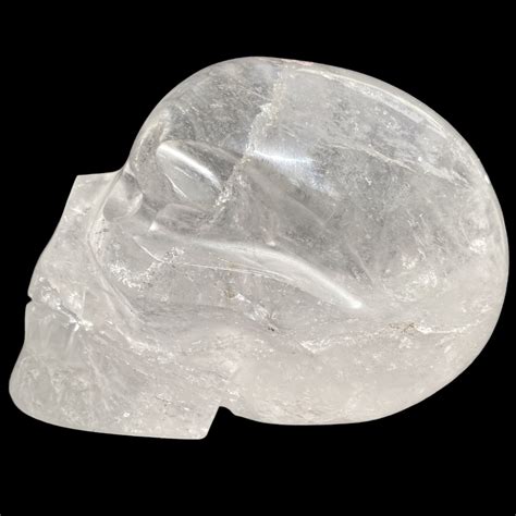 Large Clear Quartz Crystal Skull With Manifestors The Crystal Skull Shop