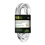 Ge Ft Wire Gauge Grounded Indoor Outdoor Extension Cord