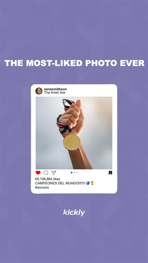 Instagram Most Liked Photo Mockup Editable Template Kickly Kickly