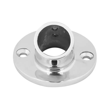 Akozon Base Ronde De Raccord De Main Courante Mm Inch Acier