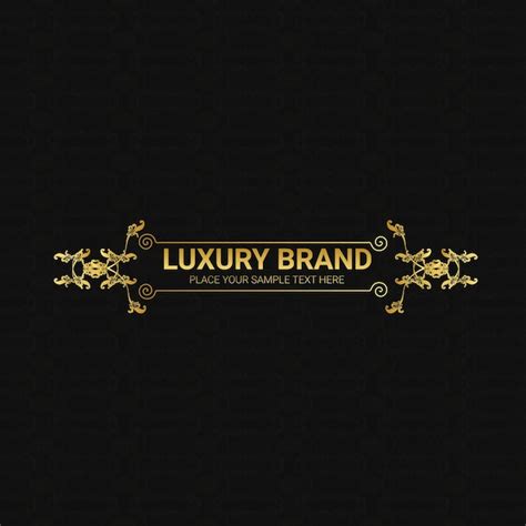 Premium Vector Luxury Brand Design Luxury Brand Logo Concept Design