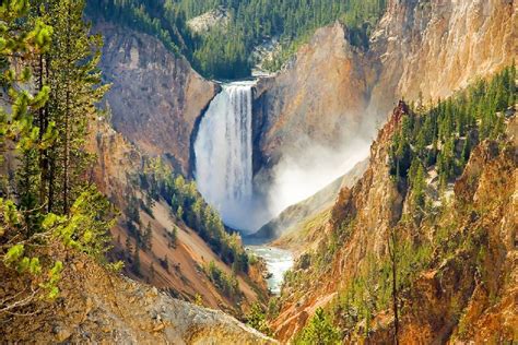 El Parque Nacional De Yellowstone El Oeste De Estados Unidos