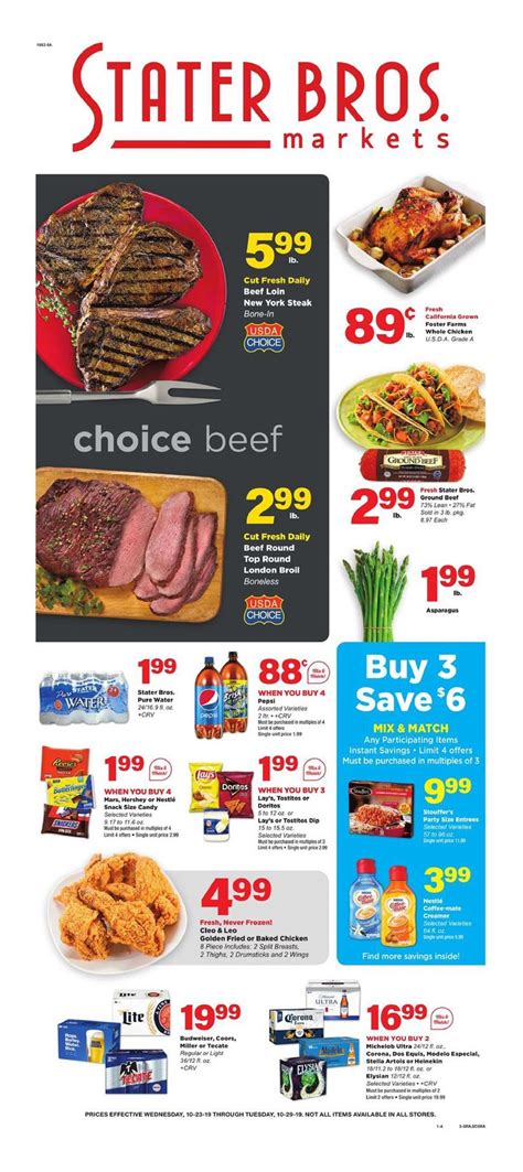 Stater Bros Ad Oct Weeklyads