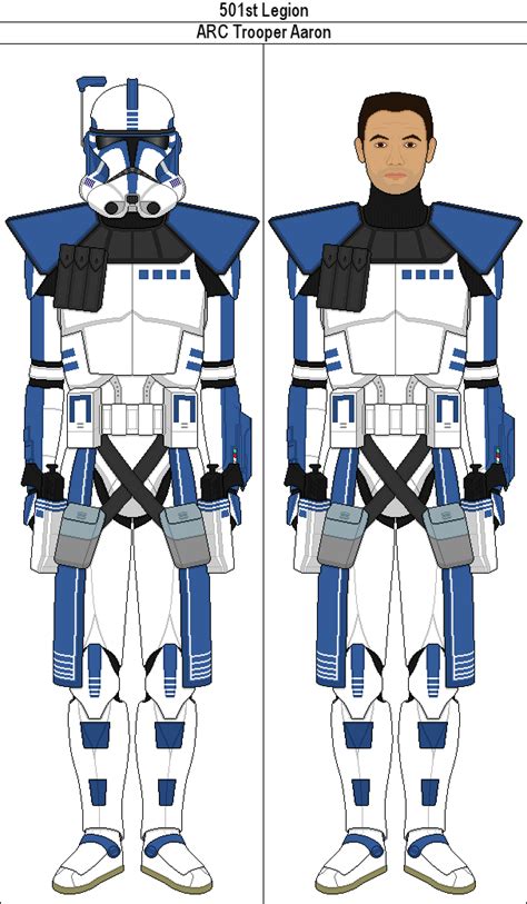 Arc Trooper Aaron By Marcusstarkiller On Deviantart 501st Clone Trooper