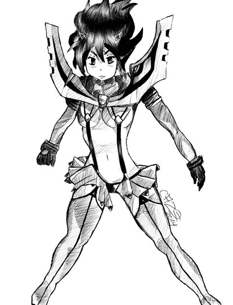 Kill La Kill Ryuko Matoi By Renkoneko On Deviantart