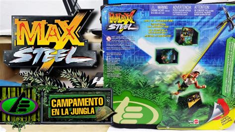 Max Steel Campamento En La Jungla Mattel Max Steel Antiguo Youtube