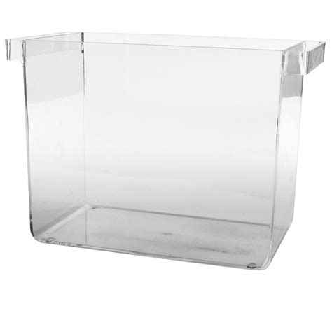 Us Acrylic® Clear Hanging File Organizer Holds 85 X 11