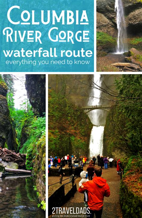 Columbia River Gorge Waterfalls Map - United States Map