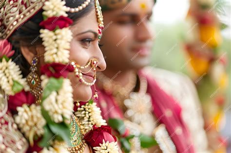 Premium Photo Traditional Hindu Wedding Indian Bride And Groom