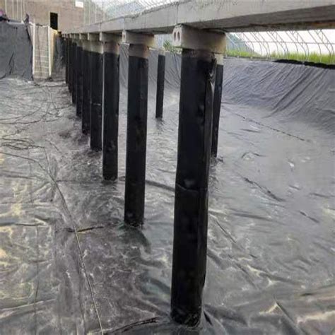 Impervious Waterproof Single Sided Textured Hdpe Geomembrane For Dam