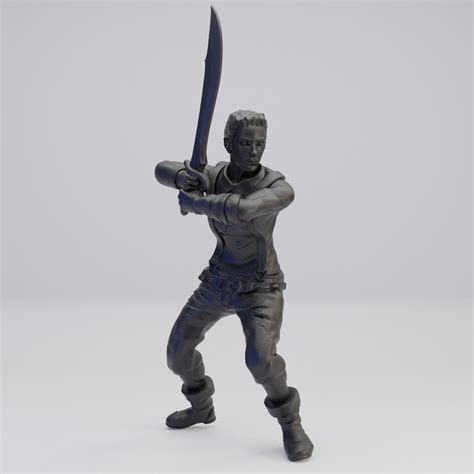 Hot Goblin カスタムヒーロー シミター戦士 ミニチュア ホットゴブリン