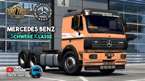 Review Mercedes Benz SK By XBS V1 0 Addon RHD ETS2 V1 40 YouTube