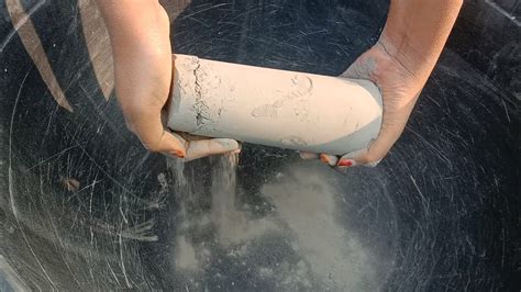 Pure Cement Cones Super Soft Dusty Silky Crumbling Satisfying Video