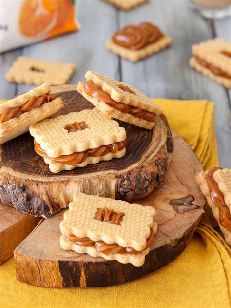 Biscotti All Arancia E Dulce De Leche Dolcemente Con Magda