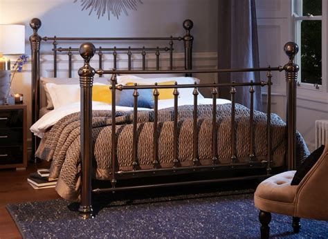 This Hugo Bed Frame Is A Real Statement Piece Be Bold With This Metal Bed Frame Perfect For