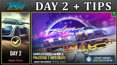 Nfs No Limits Day Tips Polestar Nfs Heat Eclipse Event