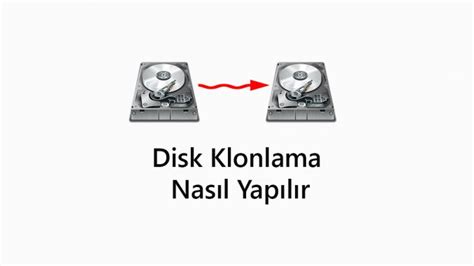 Disk Klonlama Nasıl Yapılır My To World