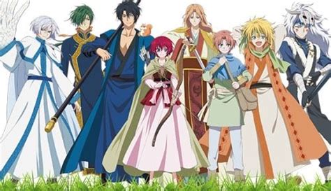 Akatsuki No Yona Kija Jae Ha Hak Yona Soo Won Yoon Zeno Shin